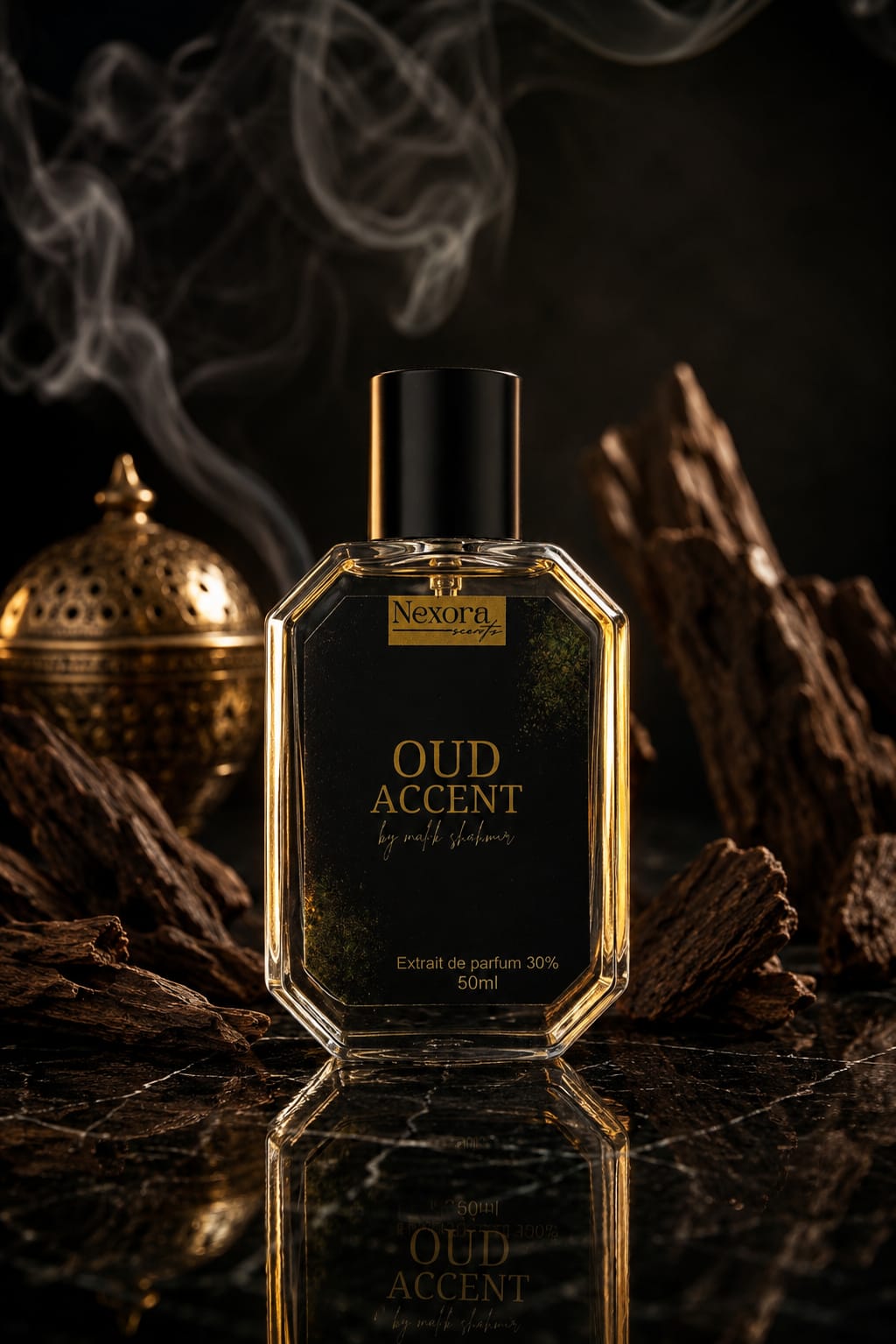 OUD ACCENT 50ml . Premium Fragrance Of Time.